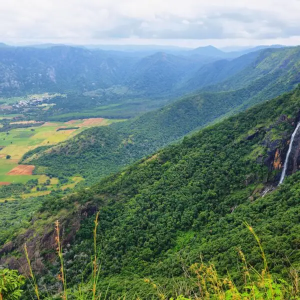 Chellarcovil waterfalls near Thekkady, India
