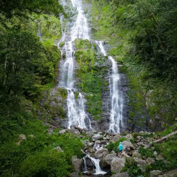 Langanan Waterfall in Ranau, Sabah, Malaysia