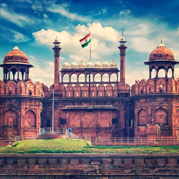 Red Fort Lal Qila. Delhi, India