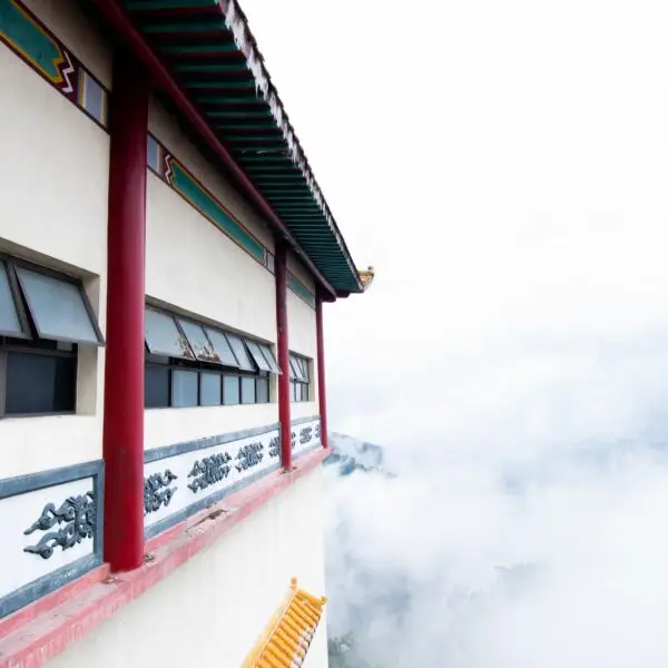 View of Chin Swee Caves Temple, the Taoist temple in Genting Highlands, Pahang, Malaysia