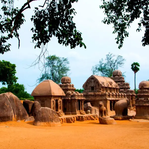 Panch Rathas Monolithic Temple, Mahabalipuram
